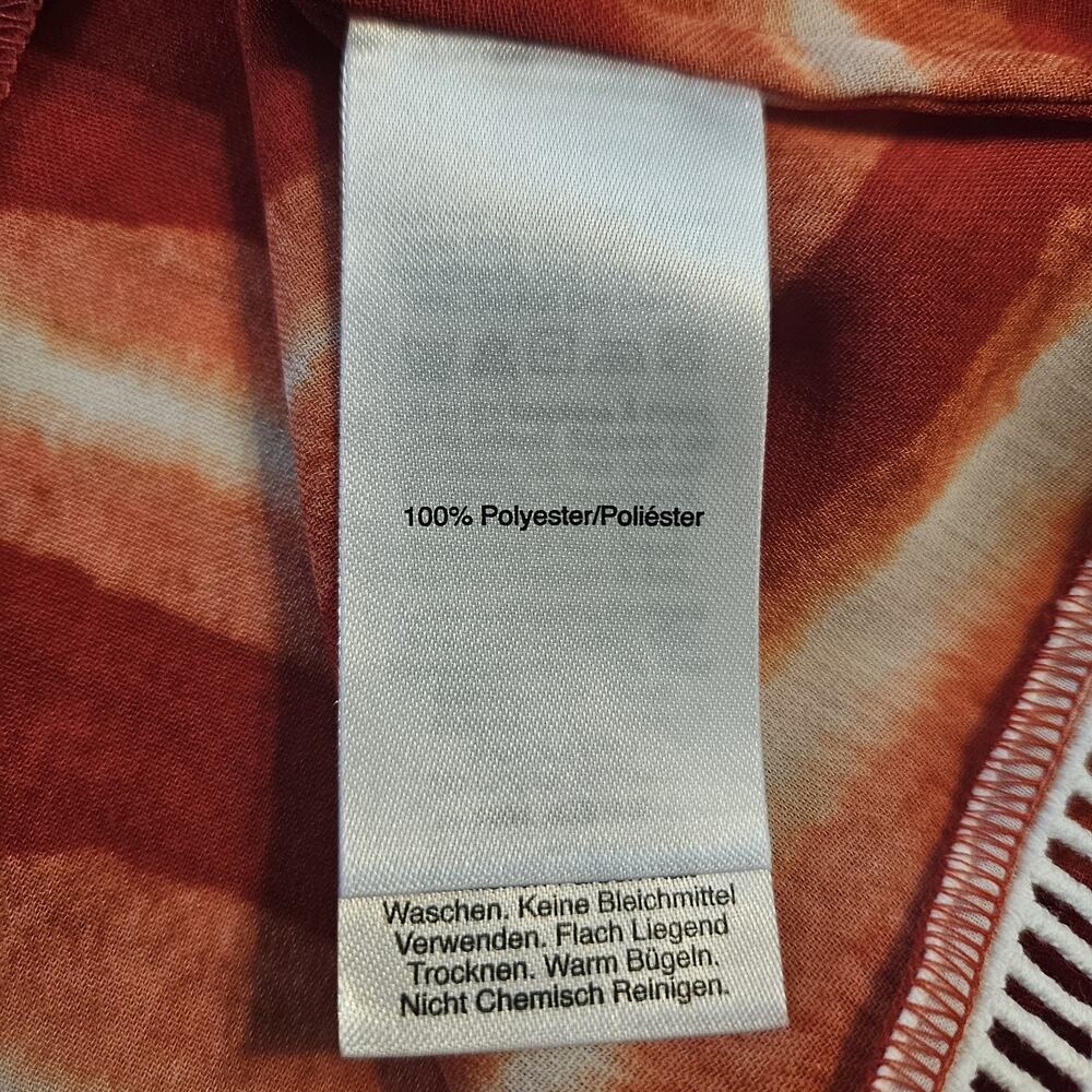 Donna Karan New York NWT Womens SM Sleeveless Tank Blouse Sunset Orange Colors - Picture 9 of 9